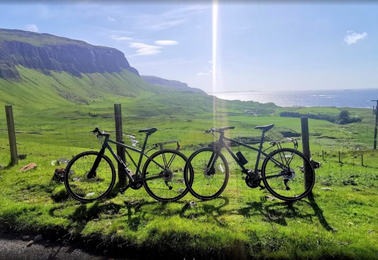 destination hebrides hire bikes